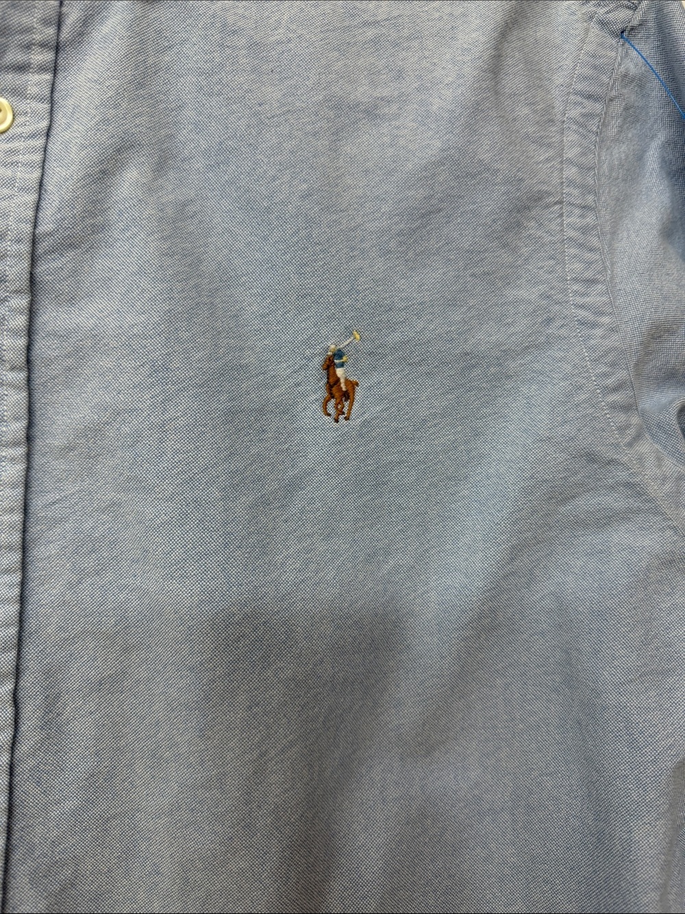 Ralph Lauren Light Blue Oxford Button-Down Shirt